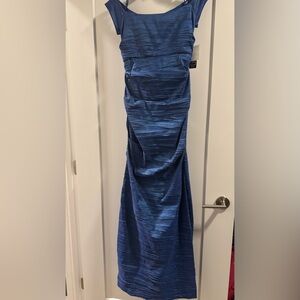 Alex Evenings Electric Blue Evening Gown